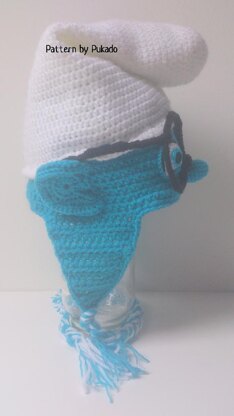 Crochet 2024 smurf hat