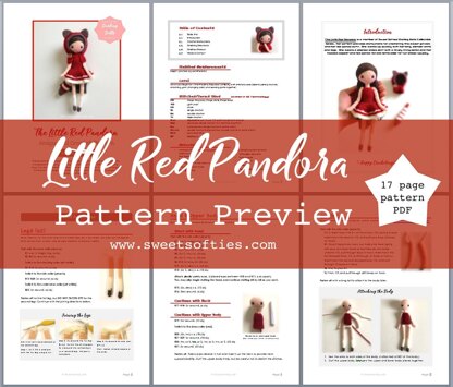 "Little Red Pandora" the Red Panda Girl