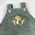 Toadstools Embroidered Romper