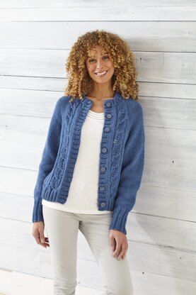Cardigan & Sweater in King Cole Wildwood Chunky - 5893 - Leaflet