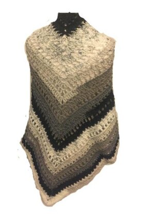 Cookies and Cream Shawl