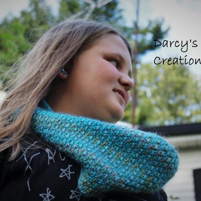 Woven Herringbones Infinity Scarf