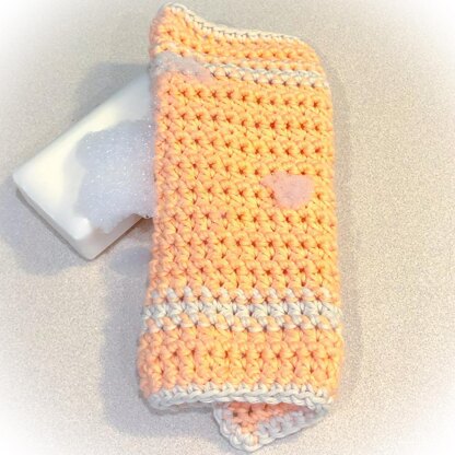 Farmhouse Paired Single Crochet Dishcloth