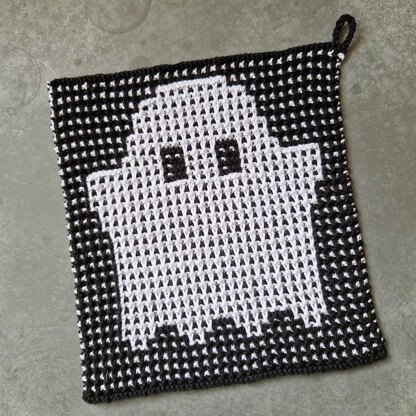 Ghostly Washcloth