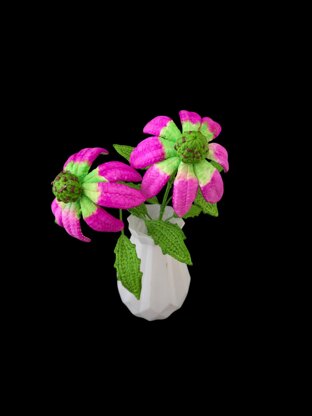 Crochet Echinacea/Cone flowers