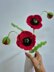 Poppy flower bouquet