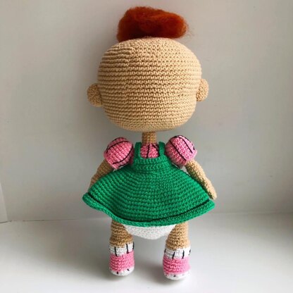 Phil and Lil by Rugrats PDF crochet pattern