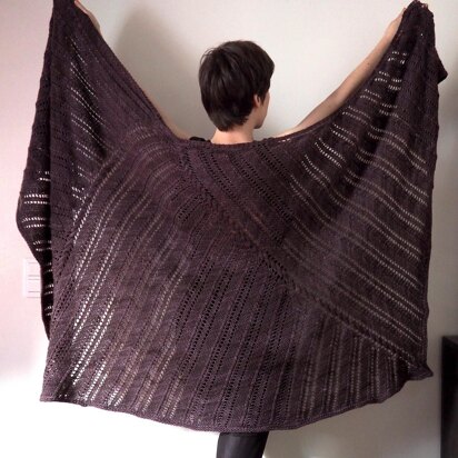 Nocturne Shawl - knitting pattern