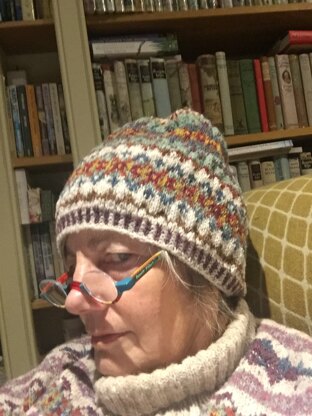 Fairisle tam hat