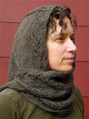 Lacy Hooded Scarf