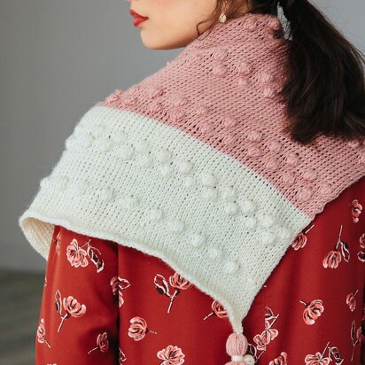 Strawberries & Cream Shawl