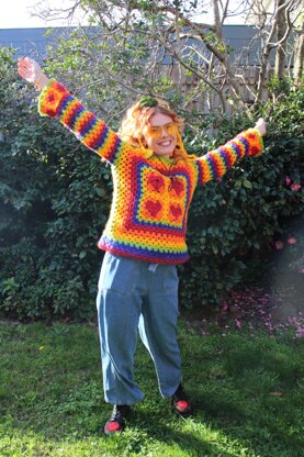 Rainbow of Sunshine Jumper