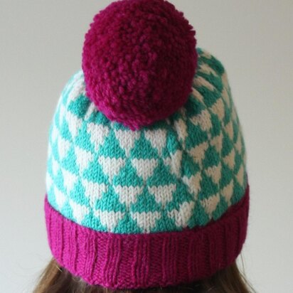 Triangulation Hat - knitting pattern