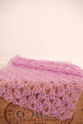 Newborn Mohair Wrap