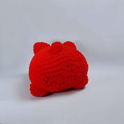 Chunky amigurumi Cocomelon pillow crochet