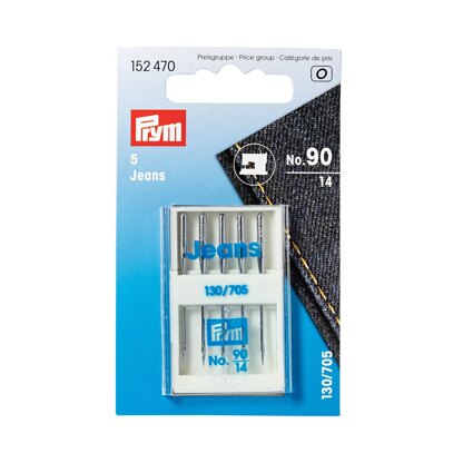 Prym Jeans Sewing Machine Needles 130/705 90