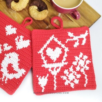 Spring Garden Potholder