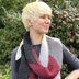 Diagonal Scarf in Plymouth Yarn - F832 - Downloadable PDF