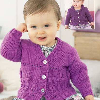 Girl's Cardigans in Sirdar Snuggly DK - 1472 - Downloadable PDF