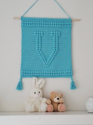 Letter V Wallhanging