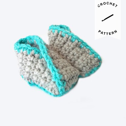 Kimono Baby Booties