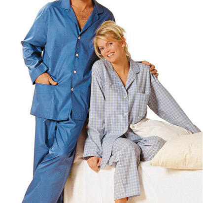 Burda Style Pyjamas Sewing Pattern B2691 - Paper Pattern, Size ONE SIZE