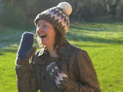 Bernie hat & mittens