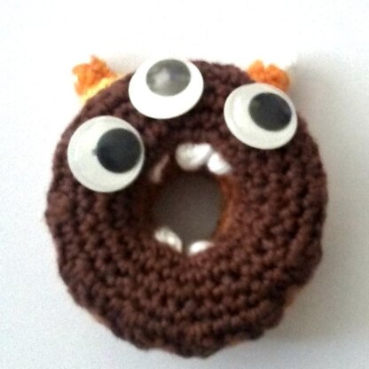 Doughnut Monster, Halloween amigurumi