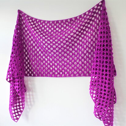 Nora Sideways Shawl