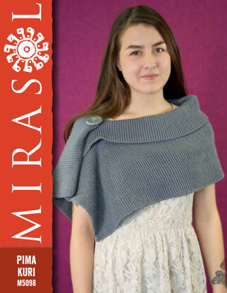 Garter Capelet in Mirasol Pima Kuri - M5098 - Downloadable PDF