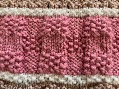 Quick and Easy Aran Weight Knitted Blanket