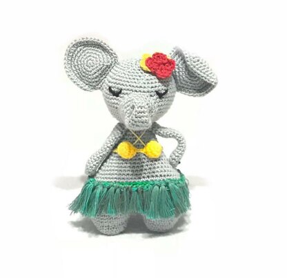 Crochet Amigurumi Elephant Wowie Toy