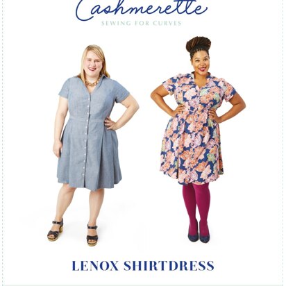 Cashmerette Lenox Shirtdress 1103 - Paper Pattern, Size 12 - 28