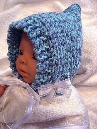 614 KNITTED HOOD, baby to adult