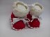 Baby Christmas Booties