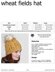 Wheat Fields Hat