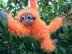Knitted Baby Orangutan