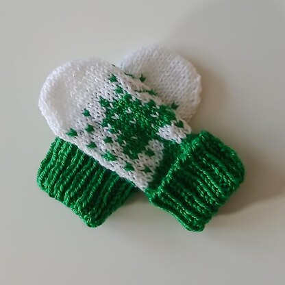 Christmas Colours Mittens