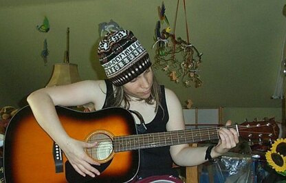 Guitar beanie