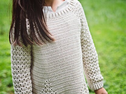 Lace Sleeve Sweater