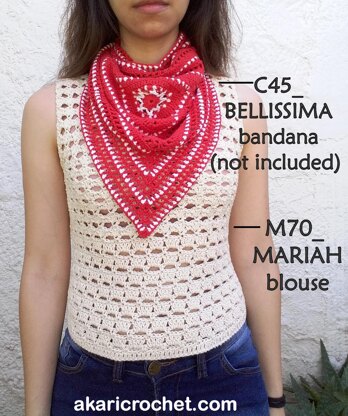 MARIAH blouse_ M70