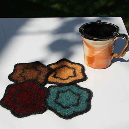 Java Flower Coasters