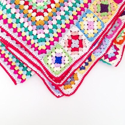 Granny Square Decke