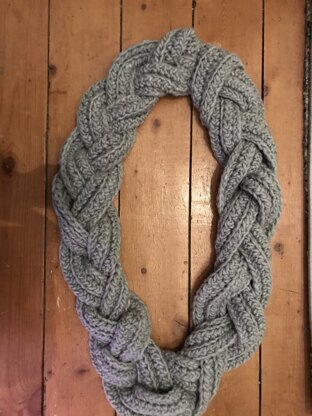 Braided Cowl Scarf