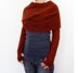 Rust Sweater Scarf