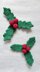 Knitted Holly & Berries