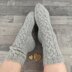 Knitting Pattern Cable Socks Mysig / Womens Socks Pattern / English & German