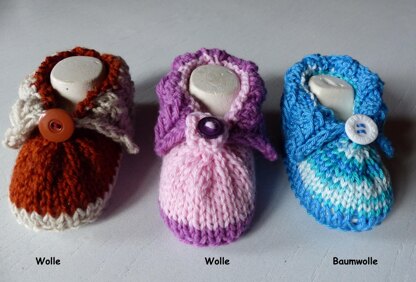 Strickanleitung für Babyschuhe