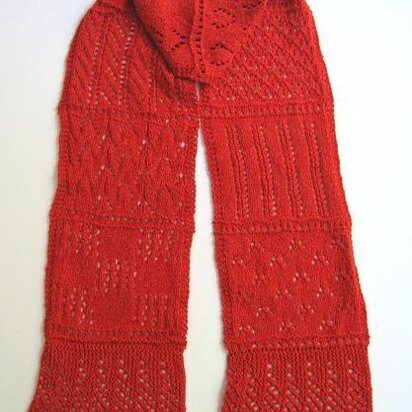 Lace Sampler Scarf