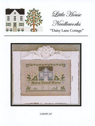 Little House Needleworks Daisy Lane Cottage Chart - Leaflet